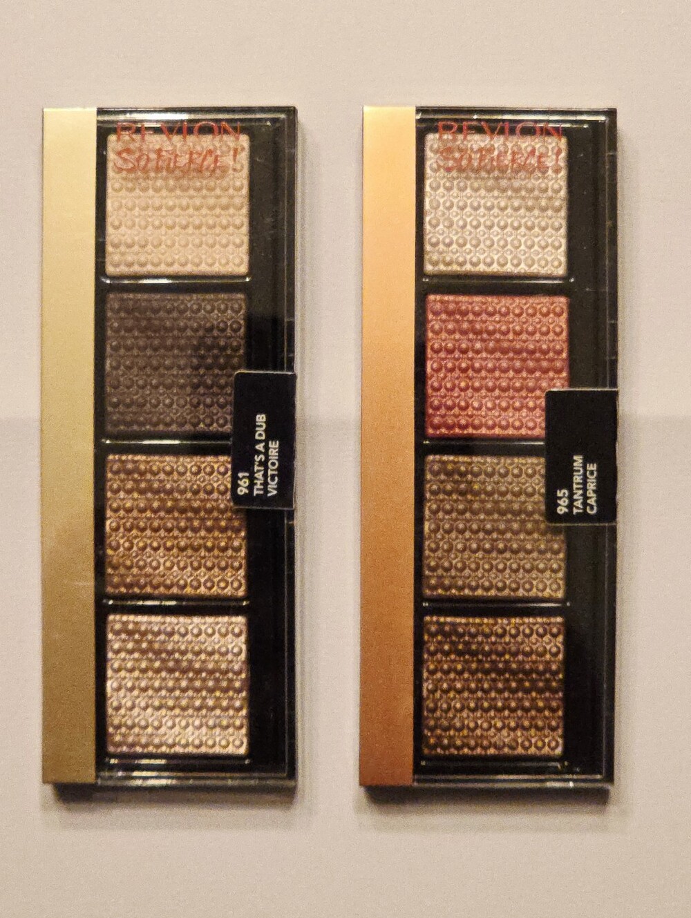 Revlon So Fierce Prismatic Eyeshadow Palette 961 That's a Dub & 965 Tantrum NEW